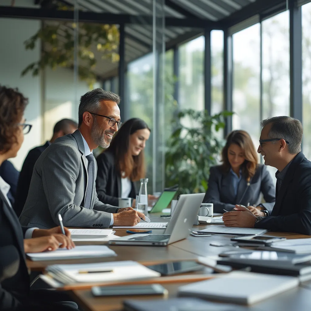 Equipe da AGN Consultoria reunida no escritório de São Paulo